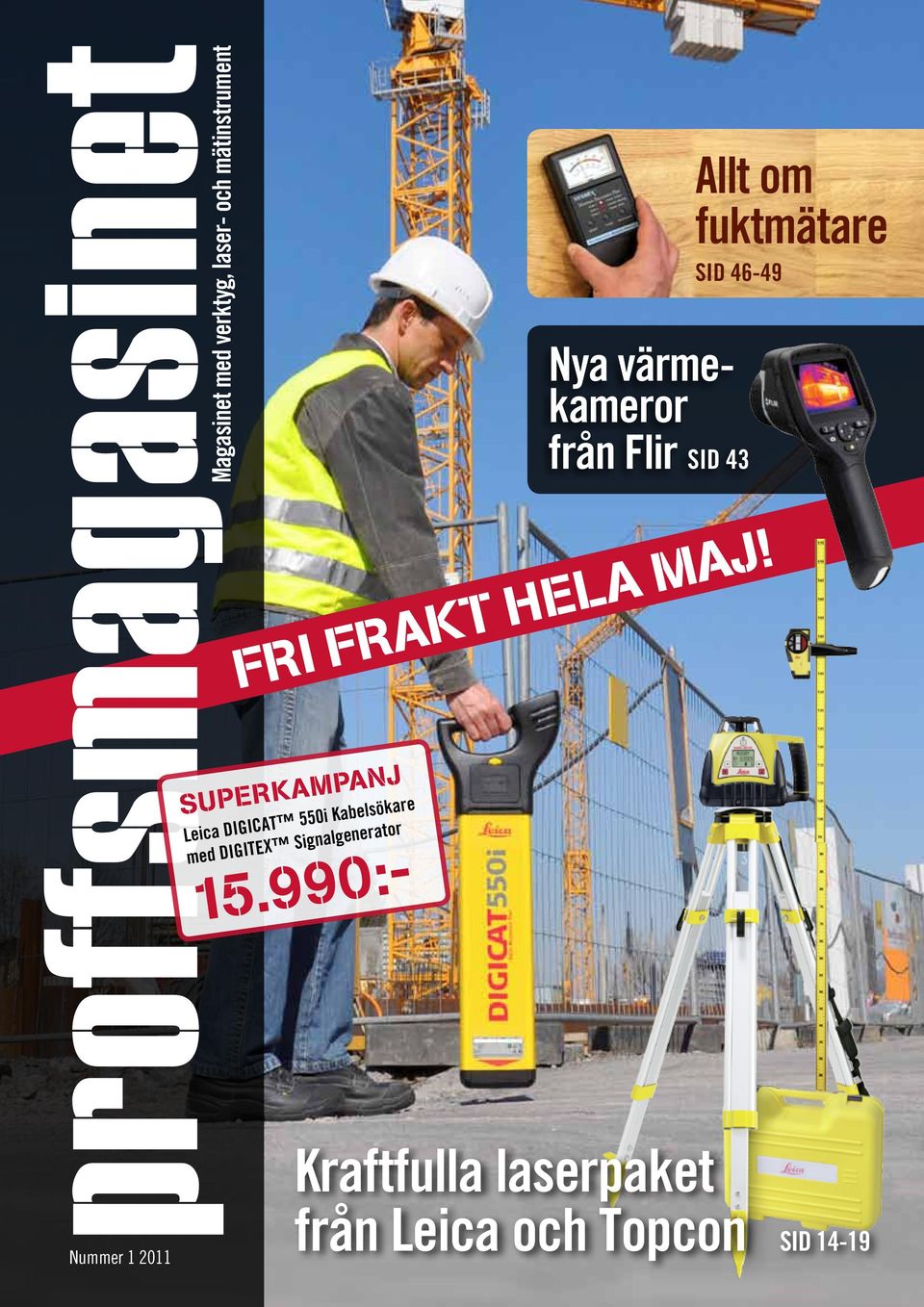 Superkampanj Leica DIGICAT 550i Kabelsökare med DIGITEX