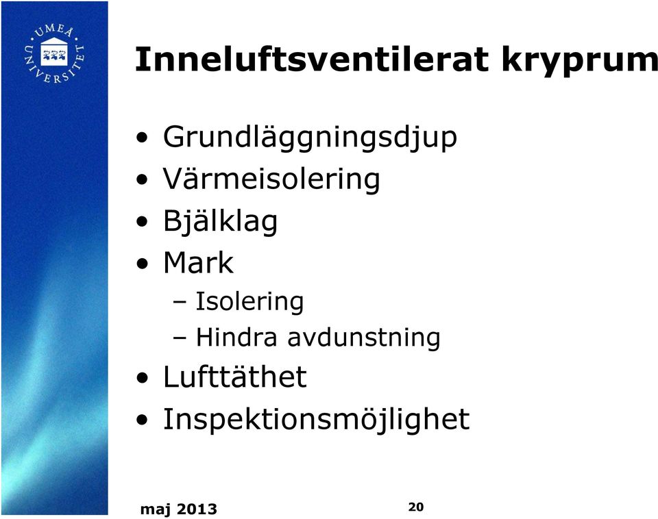 Bjälklag Mark Isolering Hindra