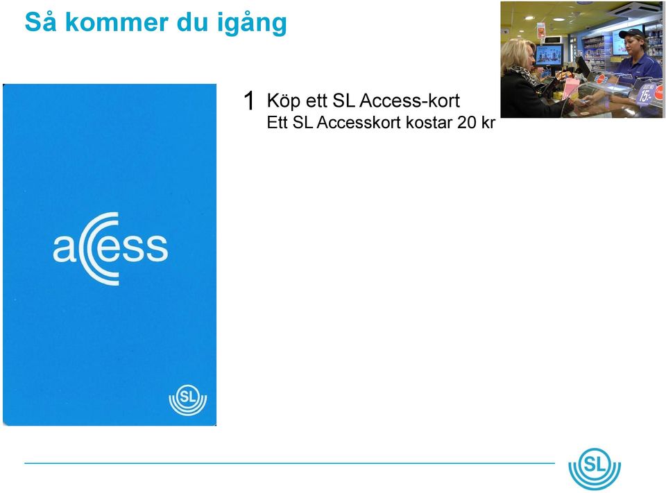 Access-kort Ett SL