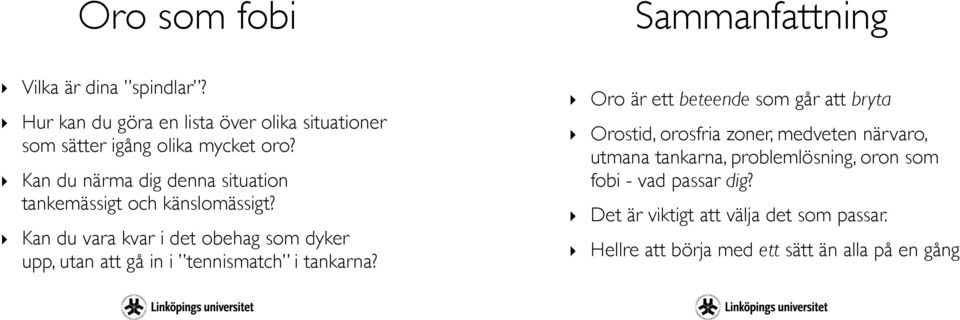 Kan du närma dig denna situation tankemässigt och känslomässigt?