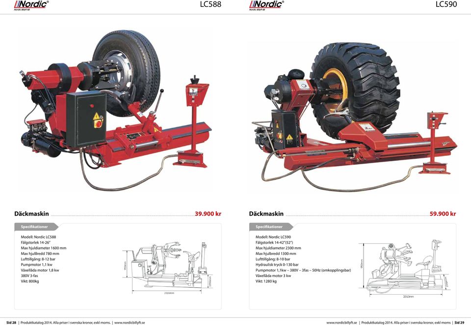 380V 3-fas Vikt: 800kg Däckmaskin...59.