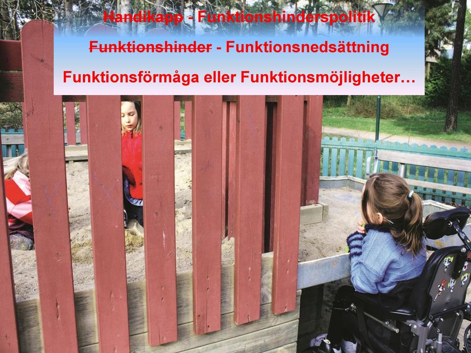 Funktionshinder -