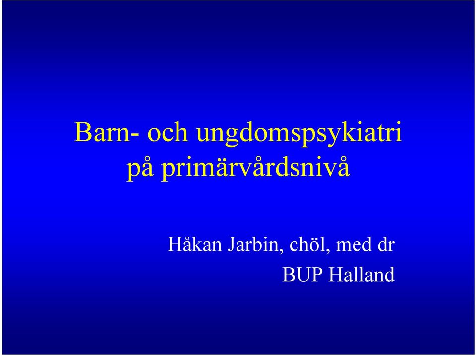 primärvårdsnivå