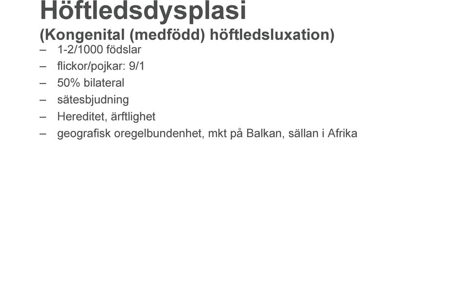 9/1 50% bilateral sätesbjudning Hereditet,