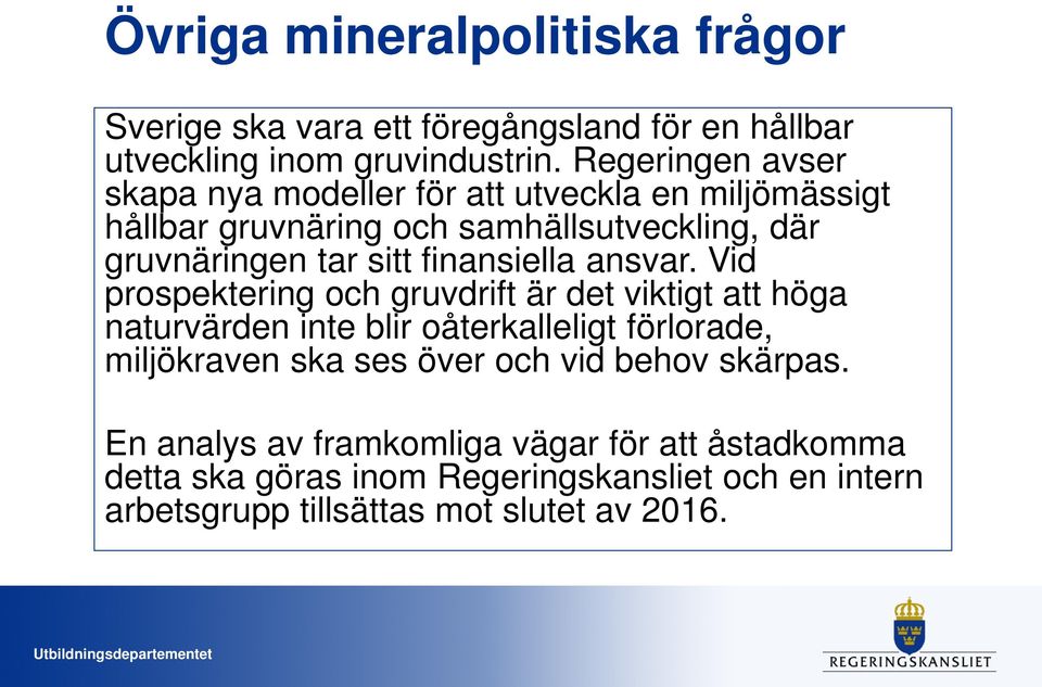 finansiella ansvar.