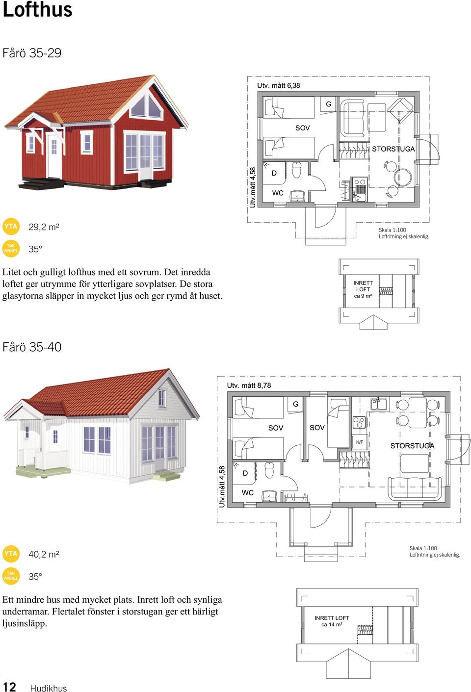 De stora glasytorna släpper in mycket ljus och ger rymd åt huset.