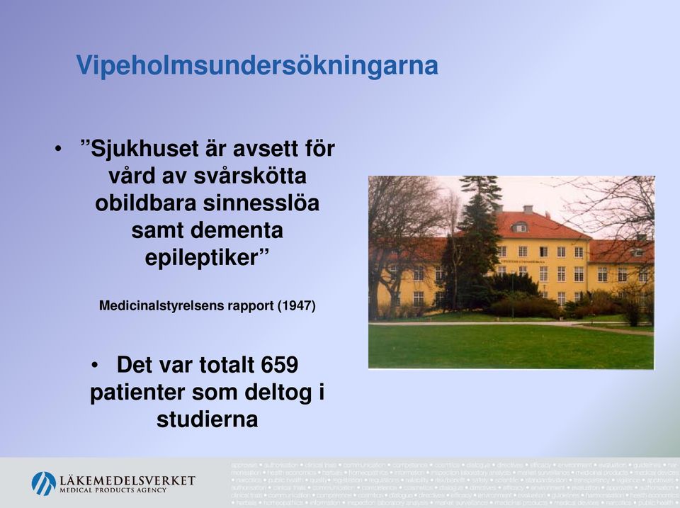 dementa epileptiker Medicinalstyrelsens rapport