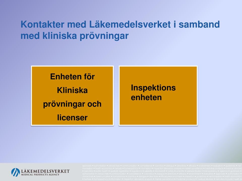 Enheten för Kliniska prövningar