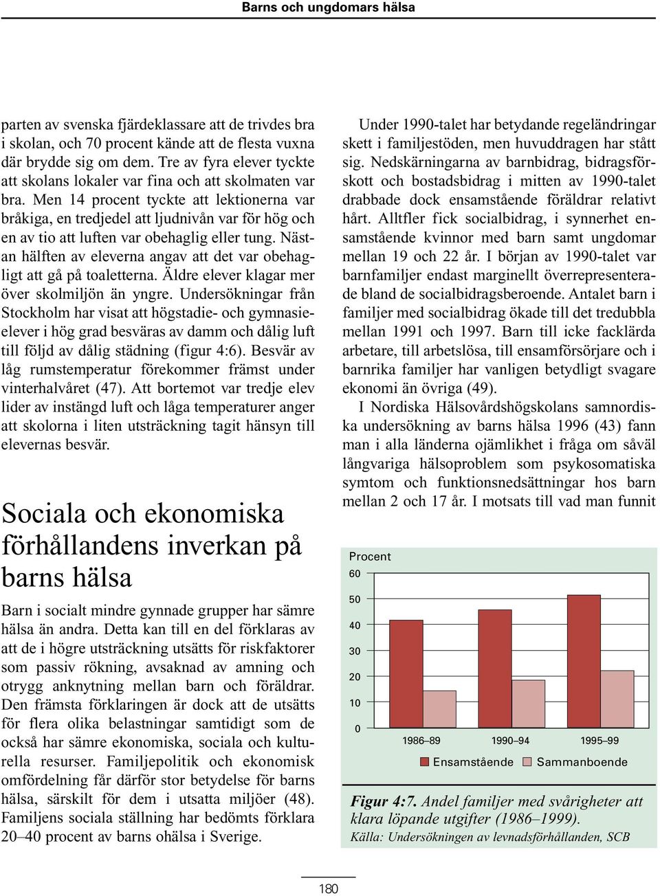 Men 14 procent tyckte att lektionerna var bråkiga, en tredjedel att ljudnivån var för hög och en av tio att luften var obehaglig eller tung.