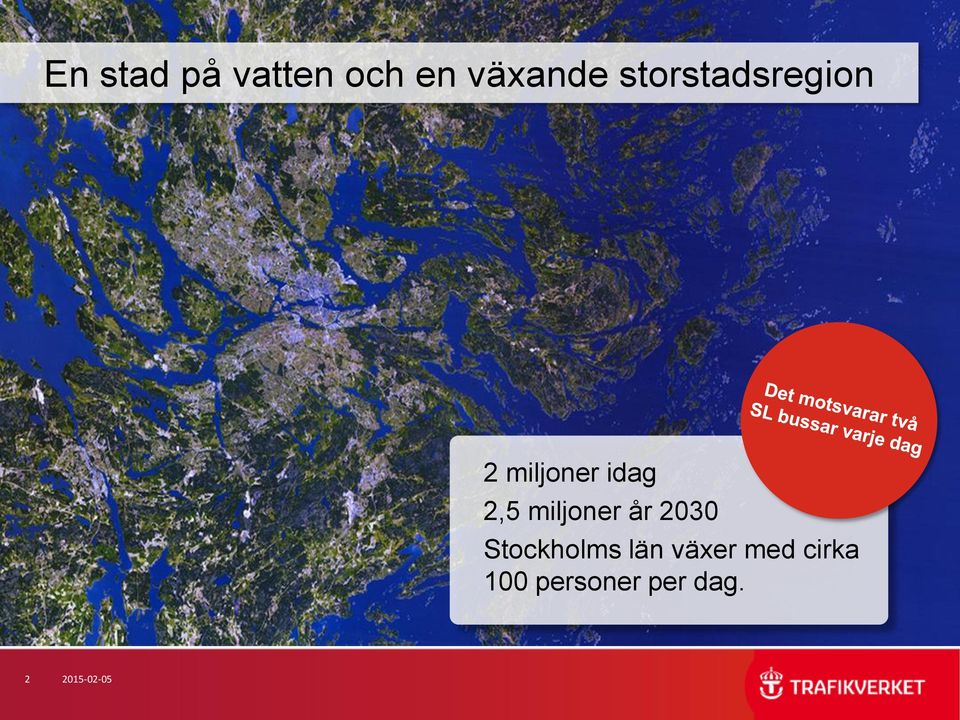 miljoner år 2030 Stockholms län växer