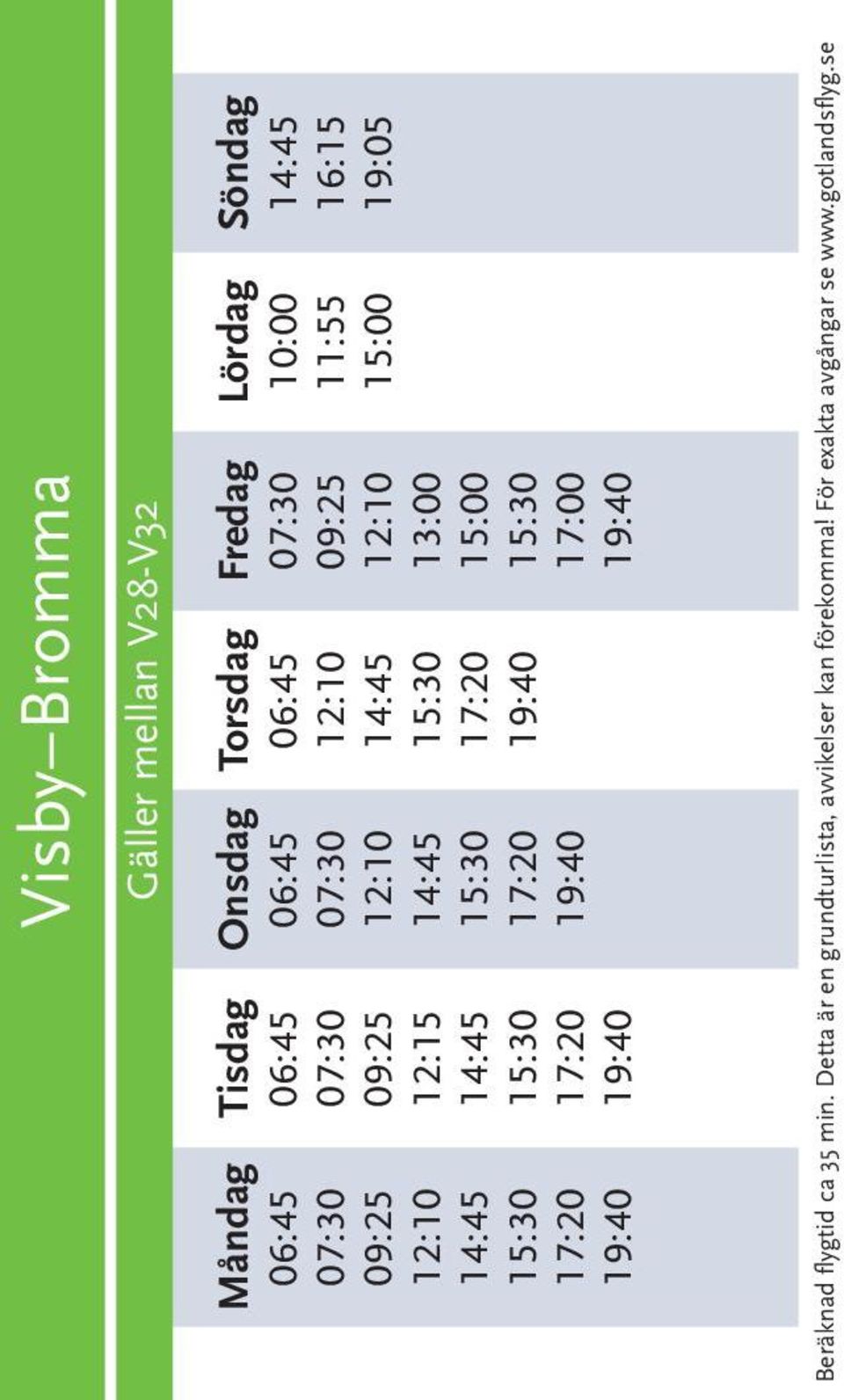 17:20 19:40 Fredag 07:30 09:25 12:10 13:00 15:00 15:30 19:40 Lördag 10:00 11:55 15:00 Söndag 14:45 16:15 19:05