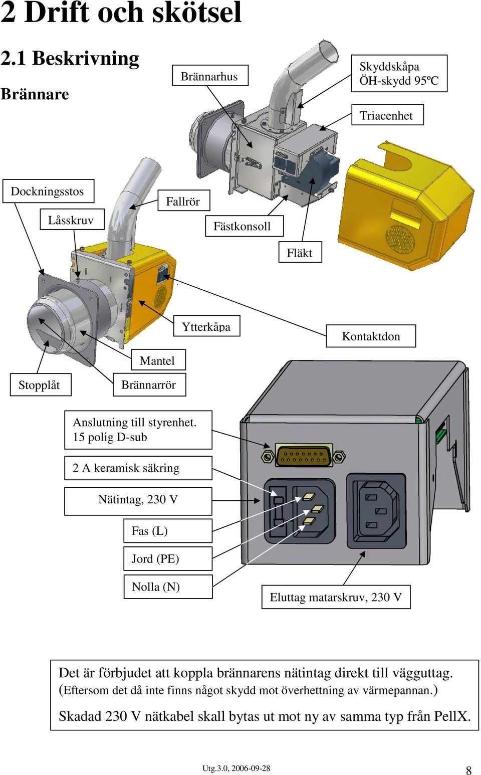 Drift- & skötselanvisning PellX 20 kw Pelletsbrännare - PDF Free Download