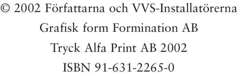 form Formination AB Tryck