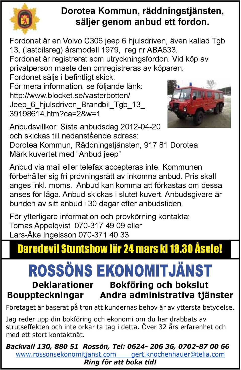 blocket.se/vasterbotten/ Jeep_6_hjulsdriven_Brandbil_Tgb_13_ 39198614.htm?