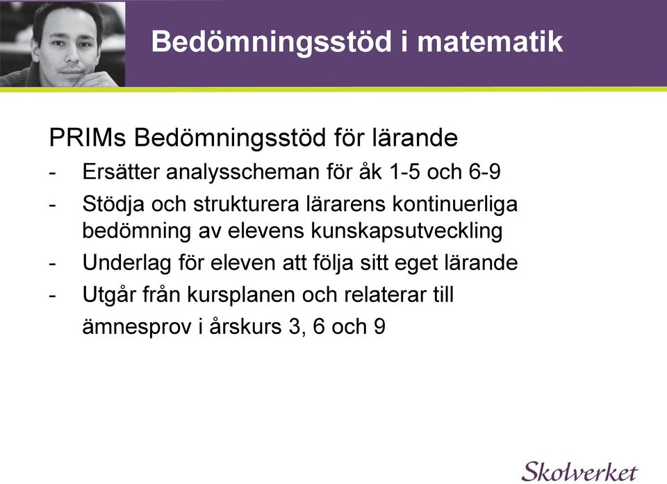 kontinuerliga bedömning av elevens kunskapsutveckling - Underlag för eleven