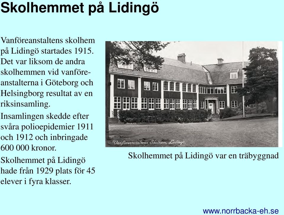 en riksinsamling.
