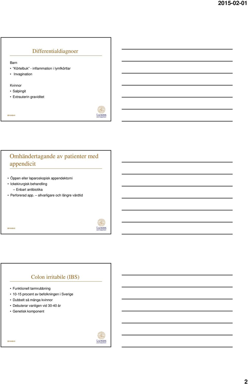 behandling Enbart antibiotika Perforerad app.