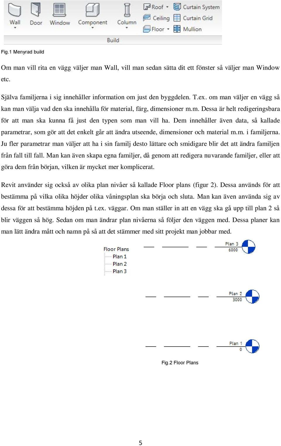 Dem innehåller även data, så kallade parametrar, som gör att det enkelt går att ändra utseende, dimensioner och material m.m. i familjerna.