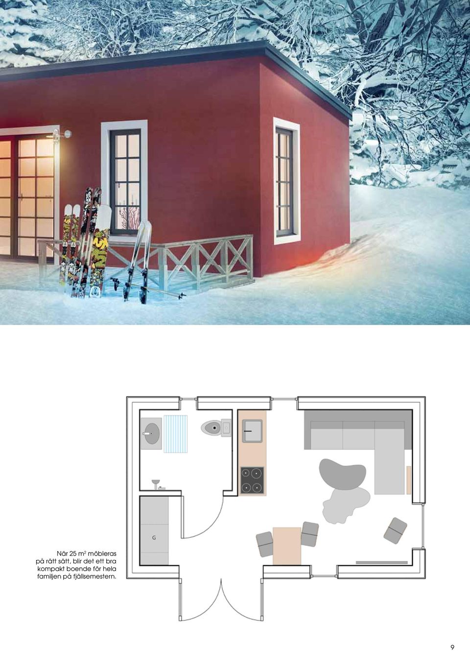 bra kompakt boende för