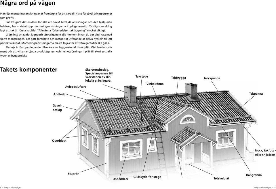 För dig som aldrig lagt ett tak är första kapitlet Allmänna förberedelser takläggning mycket viktigt.