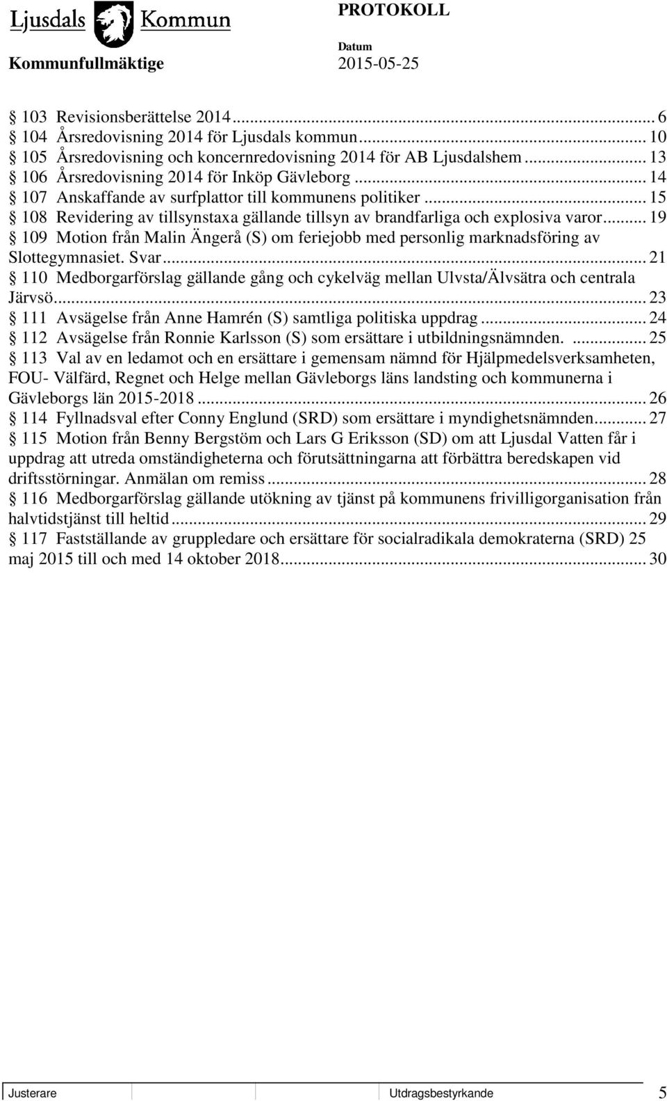 .. 19 109 Motion från Malin Ängerå (S) om feriejobb med personlig marknadsföring av Slottegymnasiet. Svar.