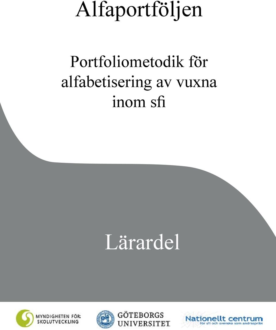 för alfabetisering