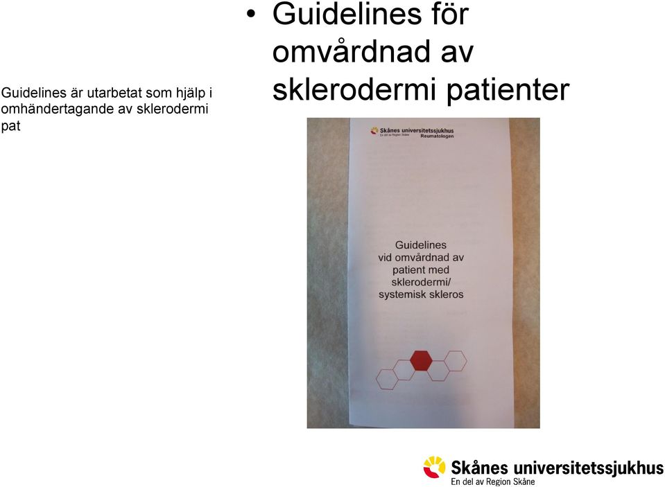 sklerodermi pat Guidelines