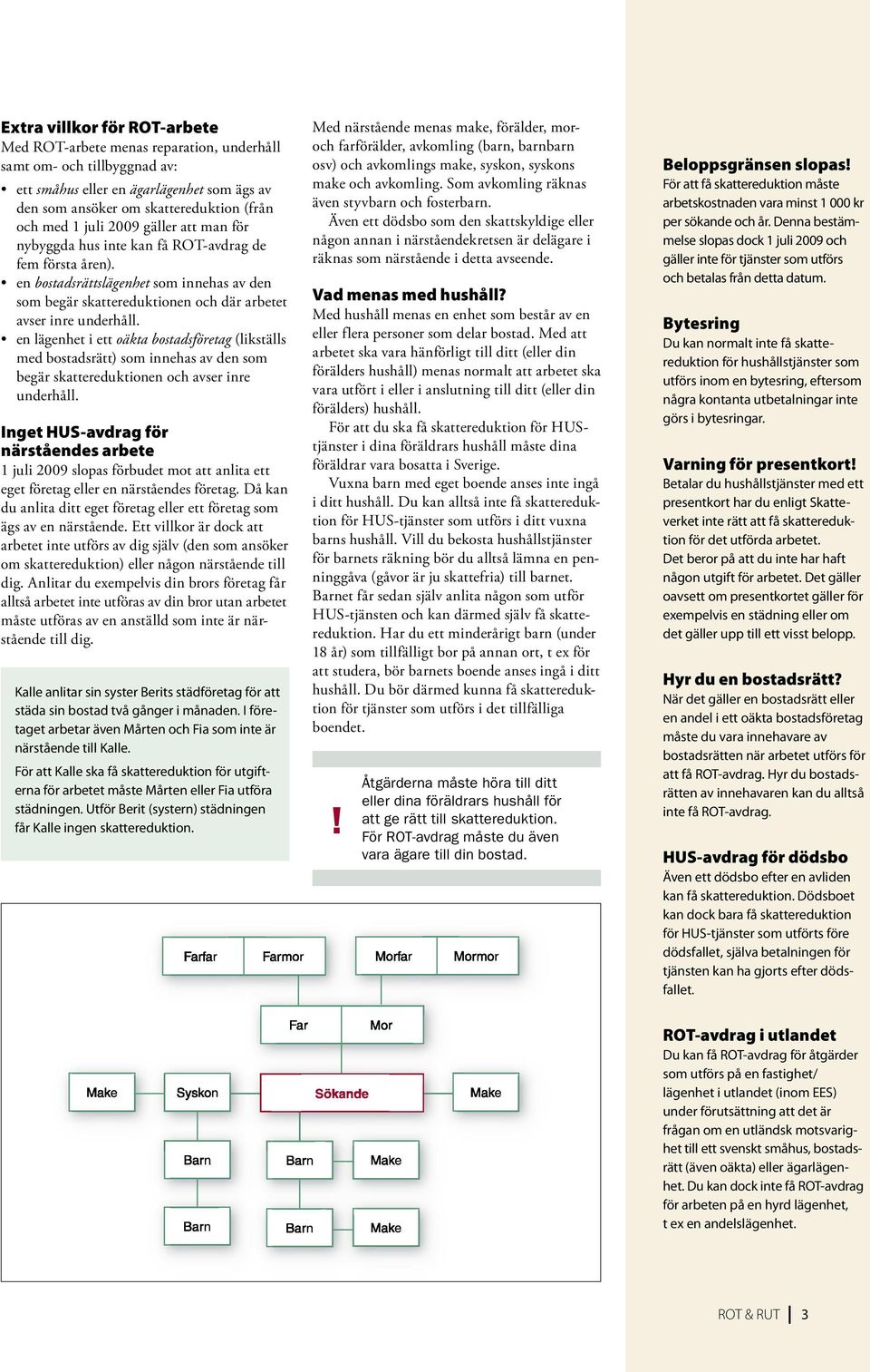 en lägenhet i ett oäkta bostadsföretag (likställs med bostadsrätt) som innehas av den som begär skattereduktionen och avser inre underhåll.