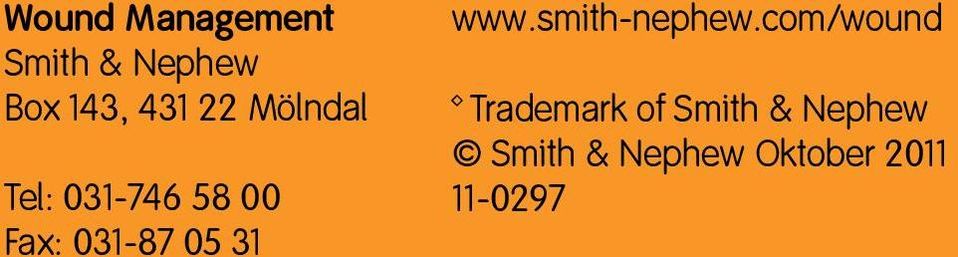 31 www.smith-nephew.