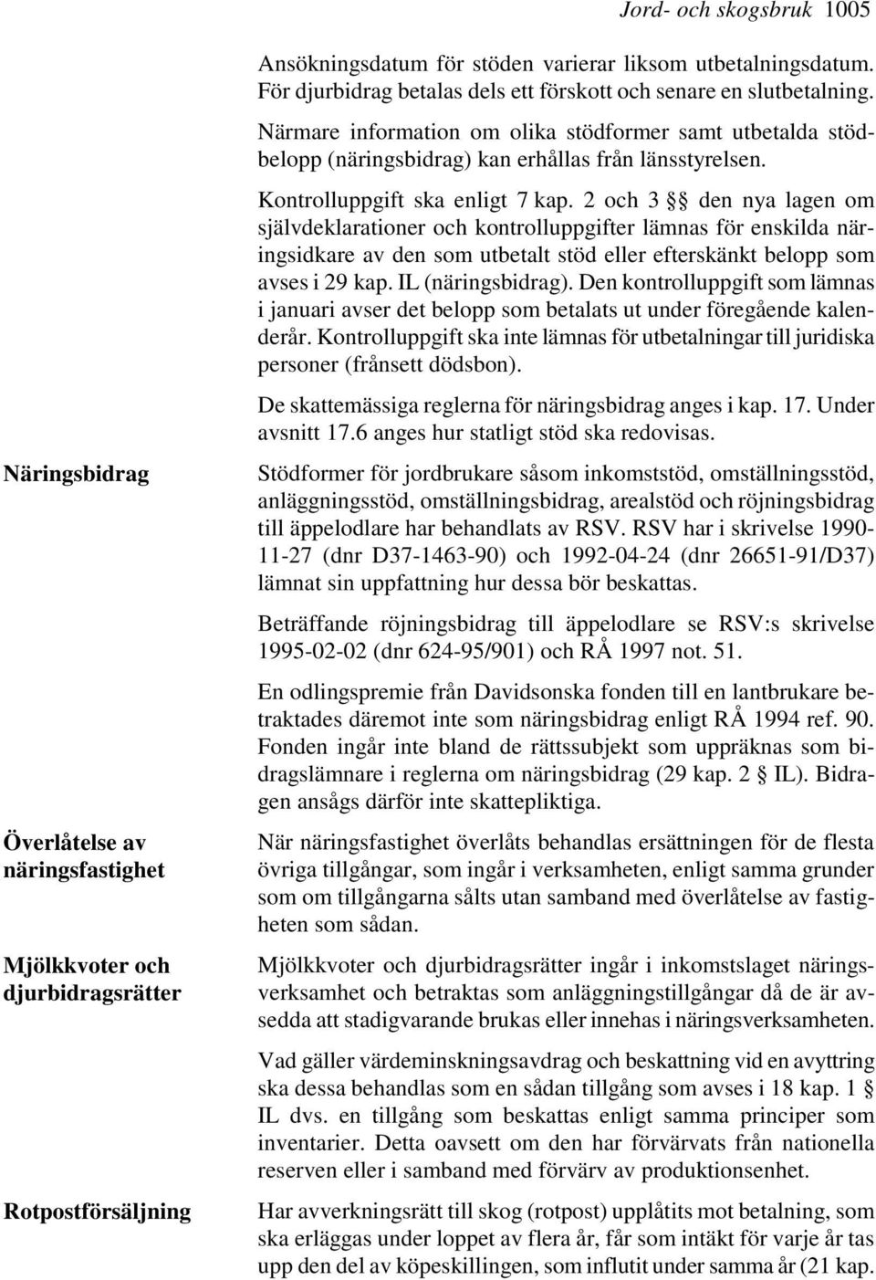 Kontrolluppgift ska enligt 7 kap.