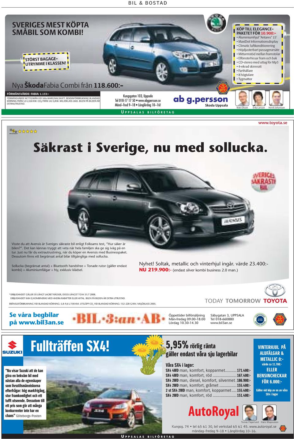 Visste du att Avensis är Sveriges säkraste bil enligt Folksams test, Hur säker är bilen?. Det kan kännas tryggt att veta när hela familjen ska ge sig iväg på en tur.