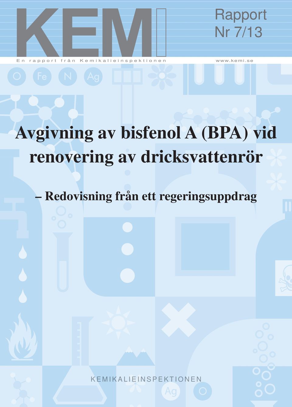 se Avgivning av bisfenol A (BPA) vid renovering