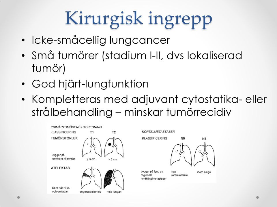 hjärt-lungfunktion Kompletteras med adjuvant