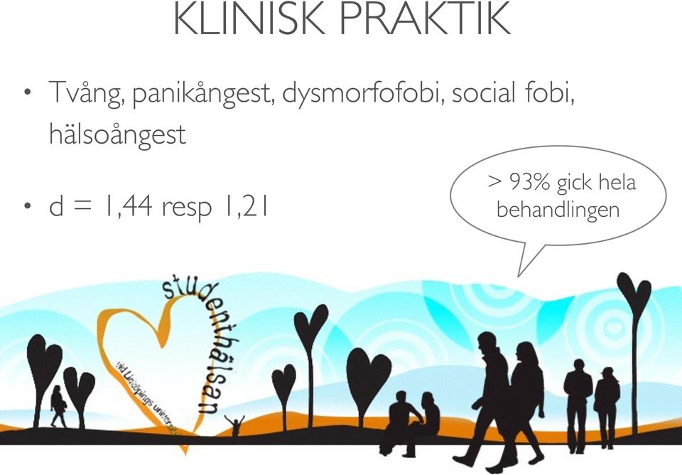 social fobi, hälsoångest d =