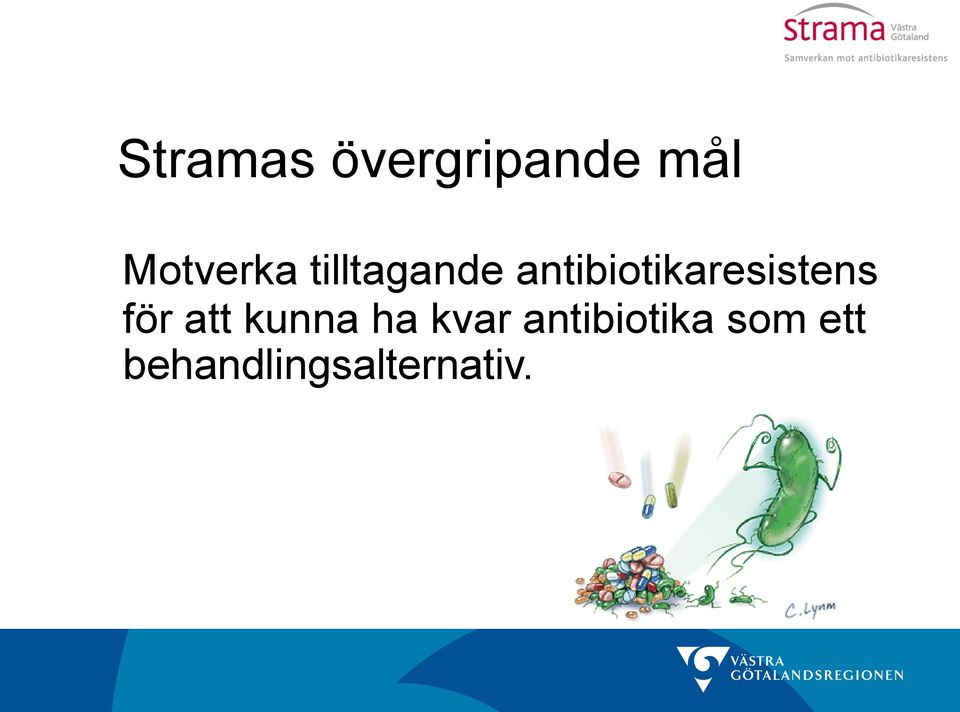 antibiotikaresistens för att