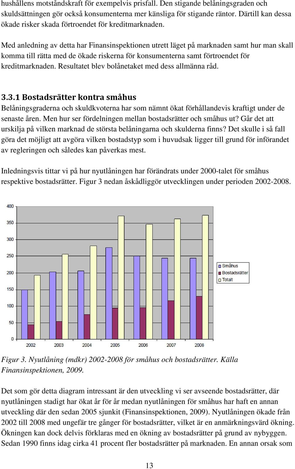 Med anledning av detta har Finansinspektionen utrett läget på marknaden samt hur man skall komma till rätta med de ökade riskerna för konsumenterna samt förtroendet för kreditmarknaden.