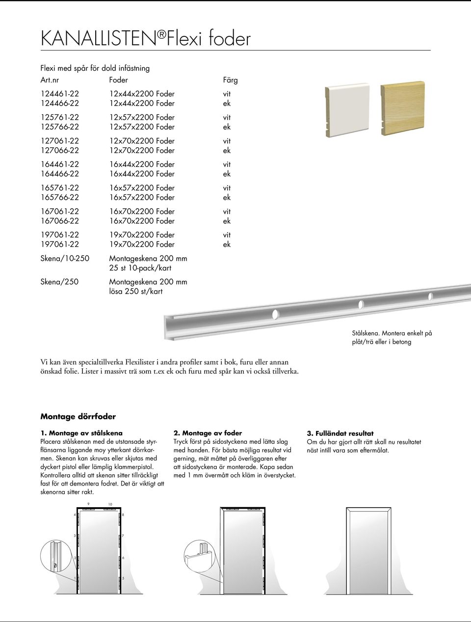 164461-22 16x44x2200 Foder vit 164466-22 16x44x2200 Foder ek 165761-22 16x57x2200 Foder vit 165766-22 16x57x2200 Foder ek 167061-22 16x70x2200 Foder vit 167066-22 16x70x2200 Foder ek 197061-22