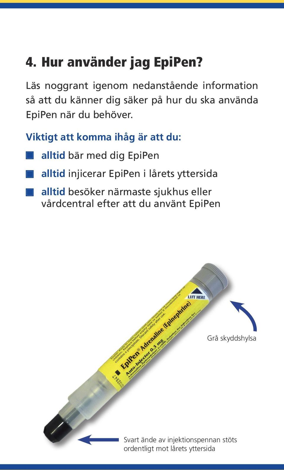 när du behöver.