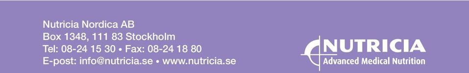 30 Fax: 08-24 18 80 E-post: