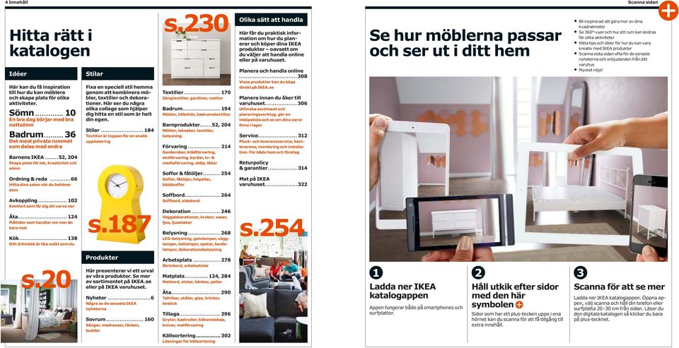 ..102 Komfort som får dig att varva ner Äta...124 Måltider som handlar om mer än bara mat Kök...138 Ditt drömkök är lika unikt som du s.