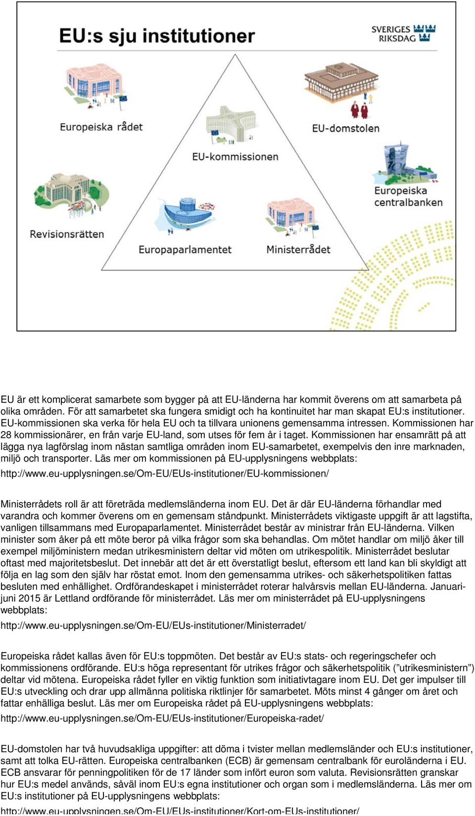 Kommissionen har 28 kommissionärer, en från varje EU-land, som utses för fem år i taget.