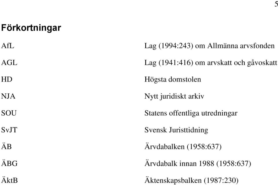 juridiskt arkiv Statens offentliga utredningar Svensk Juristtidning ÄB