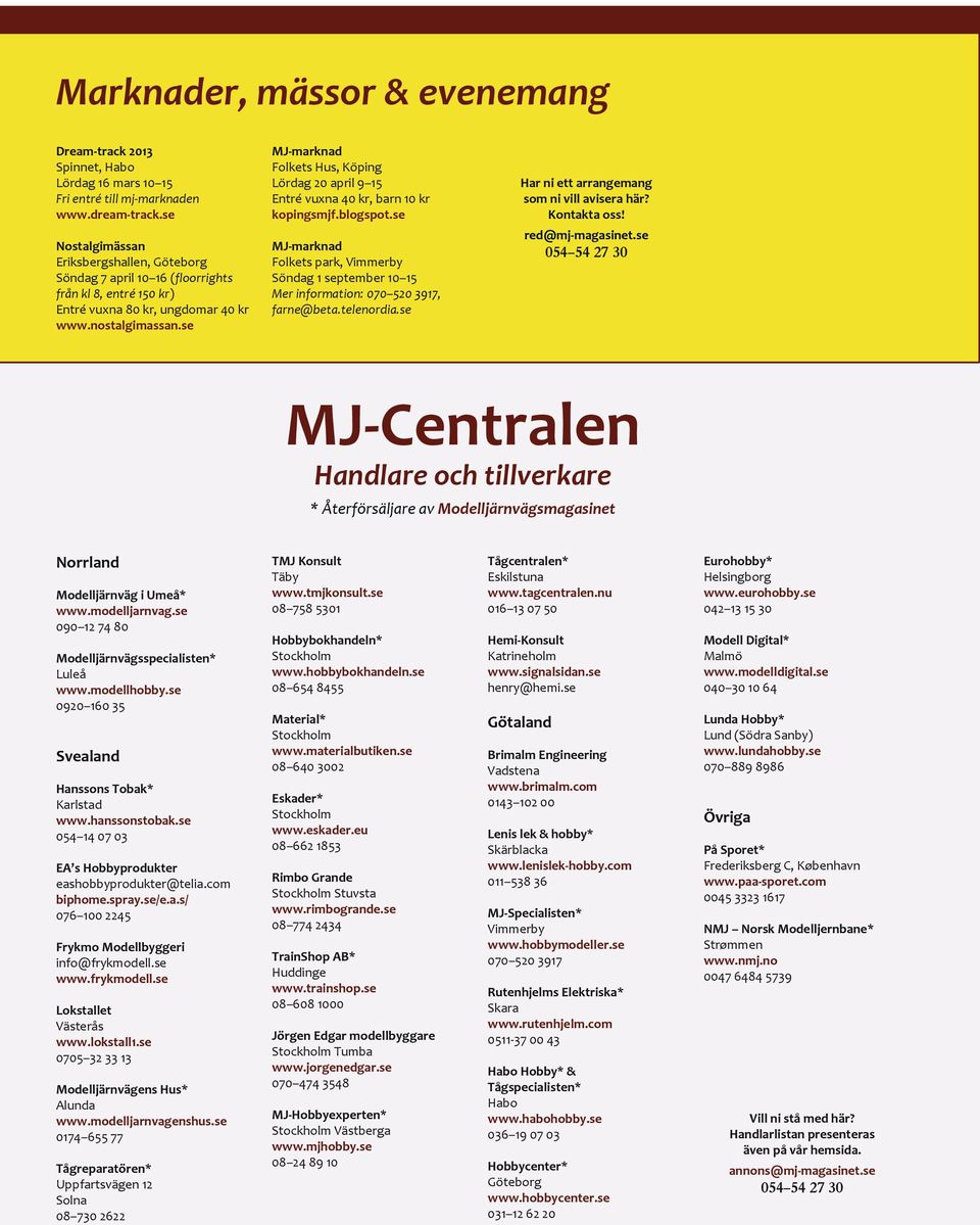 se MJ-marknad Folkets Hus, Köping Lördag 20 april 9 15 Entré vuxna 40 kr, barn 10 kr kopingsmjf.blogspot.