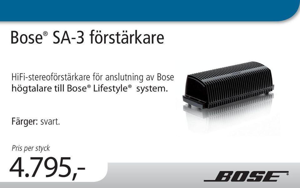 anslutning av Bose högtalare till