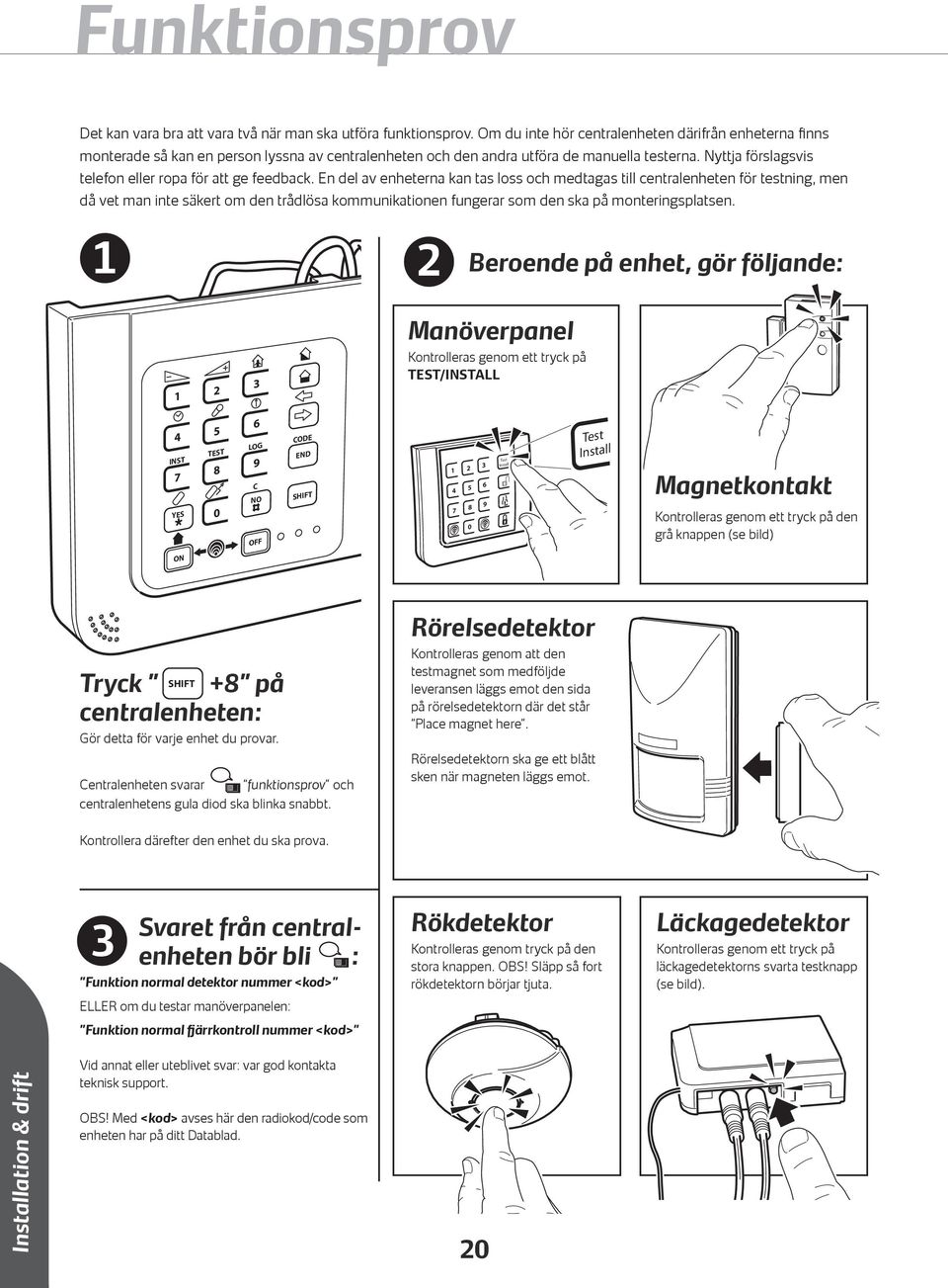 Nyttja förslagsvis telefon eller ropa för att ge feedback.