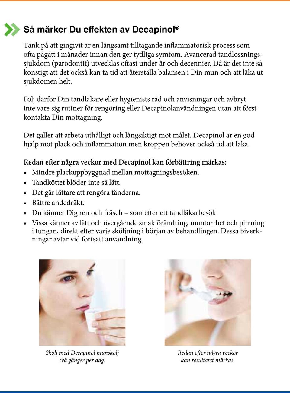 Så skyddar Decapinol. mot tandköttsinflammation - PDF Gratis nedladdning
