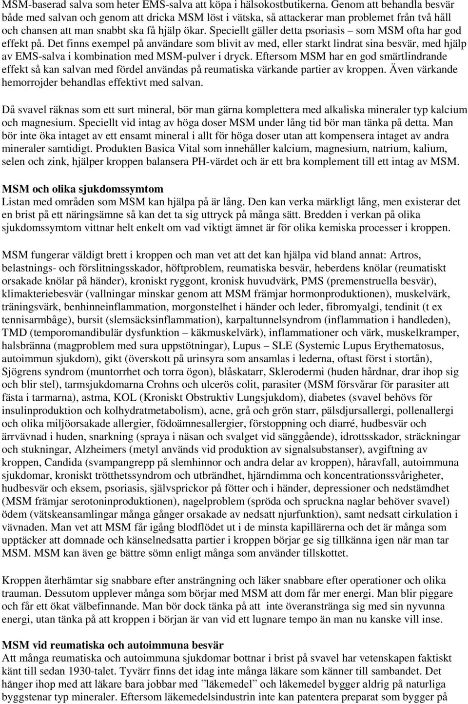 hur mycket msm kan man ta hur mycket msm kan man ta