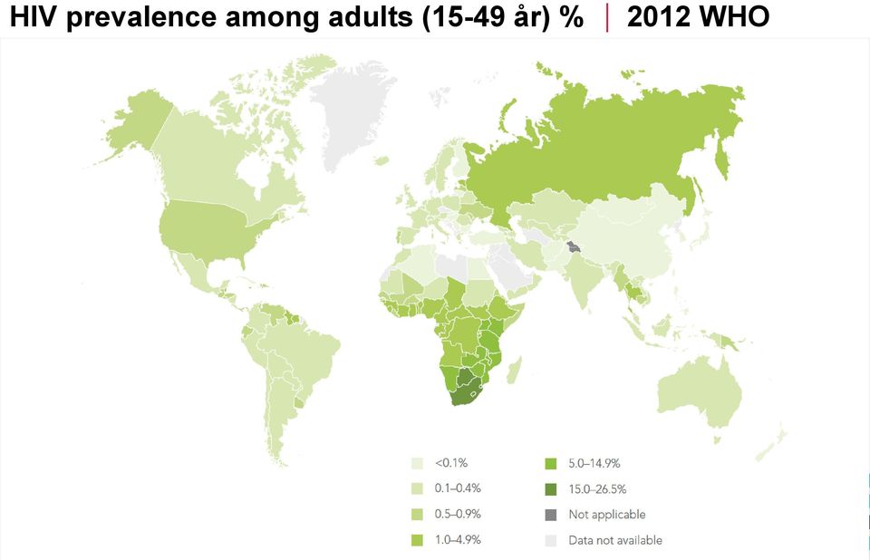 (15-49 år) % 2012