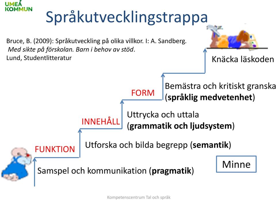 Lund, Studentlitteratur Knäcka läskoden FORM Bemästra och kritiskt granska (språklig