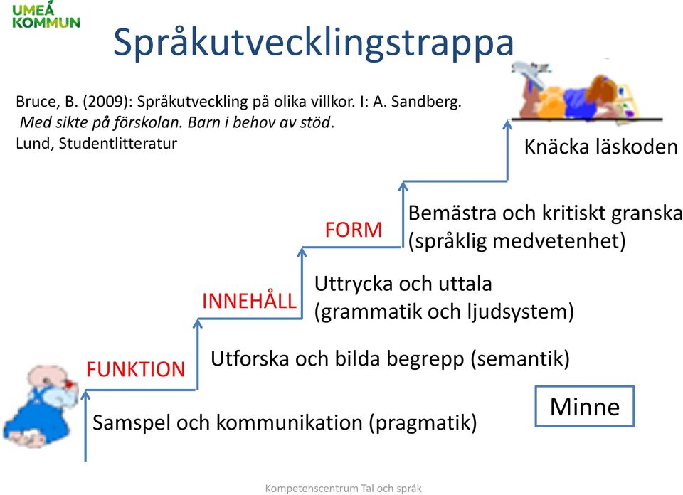 Lund, Studentlitteratur Knäcka läskoden FORM Bemästra och kritiskt granska (språklig